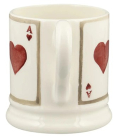 Emma Bridgewater Ace Of Hearts - 1/2 Pint Mug