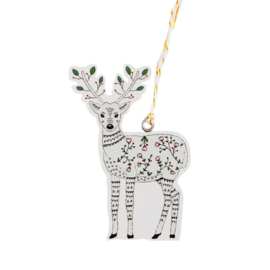 Sass & Belle Gift Tags Winter Folk Deer -Set of 6-