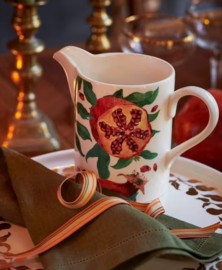 Emma Bridgewater - Fruits - Festive Pomegranate - Medium Straight Jug
