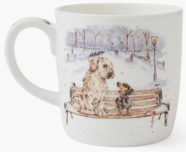 Wrendale Designs Large 'Winter Walks' Mug 2025