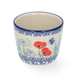 Bunzlau Mug Tumbler 220 ml - Poppy Garden -Limited Edition-