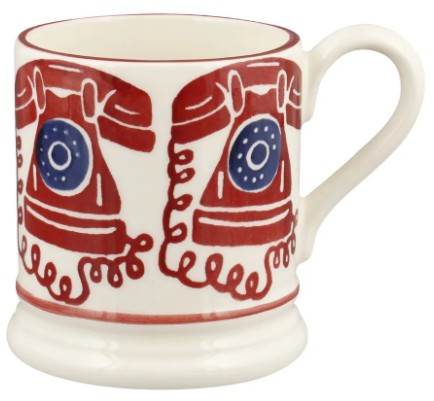 Emma Bridgewater Telephone - 1/2 Pint Mug