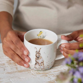 Wrendale Designs 'Fresh as a Daisy' Hare Mug