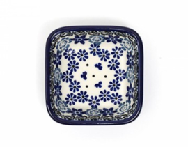 Bunzlau Square Bowl 70 ml 8 x 8 cm Belle Fleur