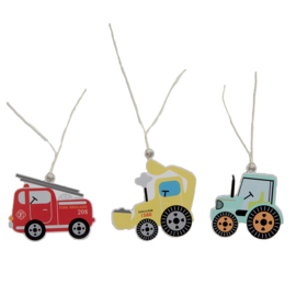 Sass & Belle Gift Tags Illustrated Trucks -Set of 12-
