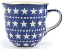 Bunzlau Tulip Mug 200 ml Blue Stars -Limited Edition-