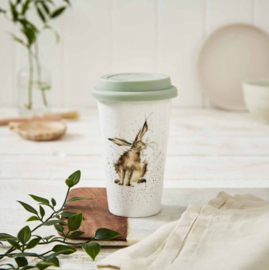 Wrendale Designs Travel Mug 'Good Hare Day'