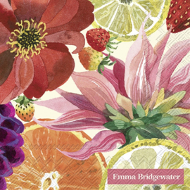 Emma Bridgewater Flowers & Fruits Cocktail Napkins