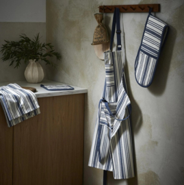 Ulster Weavers Cotton Apron - Denim Stripe