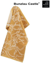 Bunzlau Kitchen Towel - Almond Blossom Yellow - Van Gogh Collection