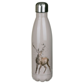 Wrendale Designs 'Portrait of a Stag' Stag Water Bottle 500 ml