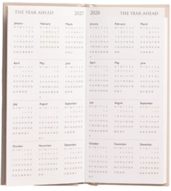 Wrendale Designs Slim Diary 2027- stevige flexibele kaft