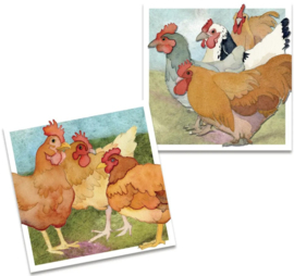 Emma Ball Mini Cards - Hen Party - set van 10 met envelop
