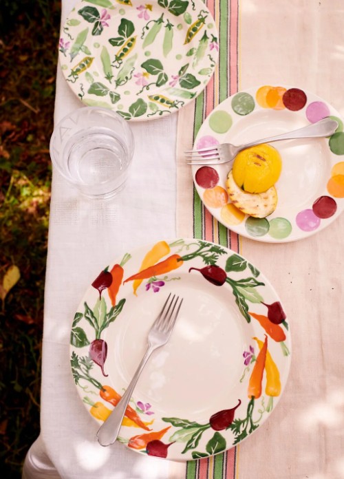 Emma Bridgewater Carrots & Beets - 10 1/2 Inch Plate