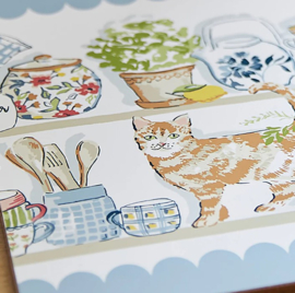 Ulster Weavers Placemat - Pantry Cats - set of 4