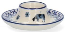 Bunzlau Egg Cup Flat Cow -Limited Edition-