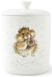 Wrendale Designs 'The Diet Starts Tomorrow' Hamster Biscuit Barrel