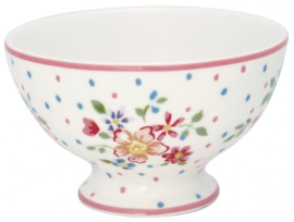 GreenGate Snack bowl Belle white -stoneware-