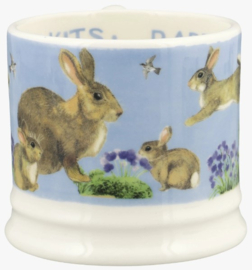 Emma Bridgewater Bright New Morning - Rabbits & Kits Small Mug