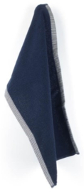 Bunzlau Guest Towel Dark Blue