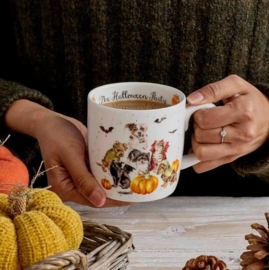 Wrendale Designs Mug 400 ml 'The Halloween Party' -Cat & Dogs-