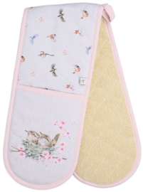 Wrendale Designs 'Feathered Friends' Bird Double Oven Glove