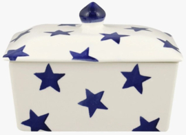 Emma Bridgewater Blue Star - Small Butter Dish