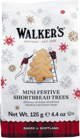 Walkers Mini Shortbread - Festive Trees - zakje 125g