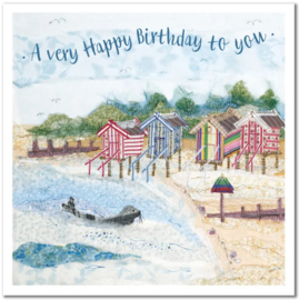 Emma Ball Birthday Card 'Beach Birthday'