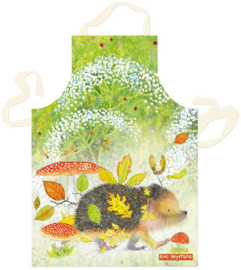 Emma Ball Cotton Apron - Hedgehog