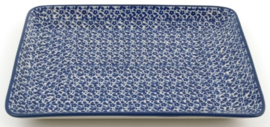 Bunzlau Tray Large 27,5 x 21,5 cm Indigo