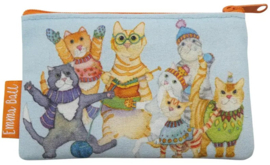 Emma Ball Purse - Kittens in Mittens