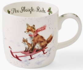 Wrendale Designs 'Sleigh Ride' Mug
