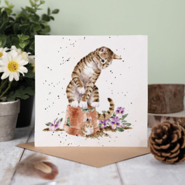 Wrendale Designs Card 'Hide and Squeak'