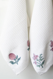 Rozablue Gastendoekjes - Set van 2 - Edelweiss & Artichoke