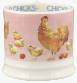Emma Bridgewater Bright New Morning - Chickens & Chicks Small Mug