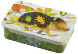 Emma Ball Mini Pocket Tin - Hedgehog