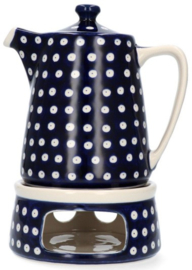 Bunzlau Teapot Straight 1000 ml Blue Eyes