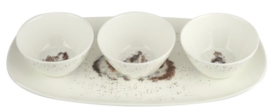 Wrendale Designs 'Guinea Pigs' 3 Bowl and Tray Set