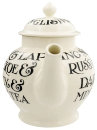 Emma Bridgewater Black Toast - All Over - 4 Mug Teapot
