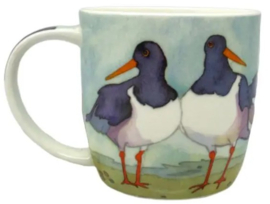 Emma Ball Mug with Gift Box - Oystercatcher -mok met rond oor-