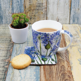 Emma Ball Mug with Gift Box - Agapanthus -mok met rond oor-