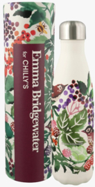 Chilly's Drink Bottle 500 ml Emma Bridgewater Rosehip & Elderberry -mat met reliëf-