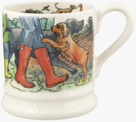 Emma Bridgewater The Good Life Favourite Dog Walks - 1/2 Pint Mug