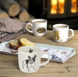Wrendale Designs 'Frenchie' Dog Mug