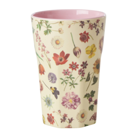 Rice Melamine Cup - Floras Dream Print - 400 ml