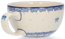 Bunzlau Cup Cappuccino / Tea 400 ml - Flower Meadow