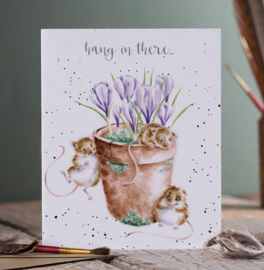 Wrendale Designs 'Hang in There' Card