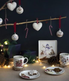 Wrendale Designs 'Ho Ho Ho' Christmas Bauble