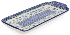 Bunzlau Cake Dish Oblong Spring Hill